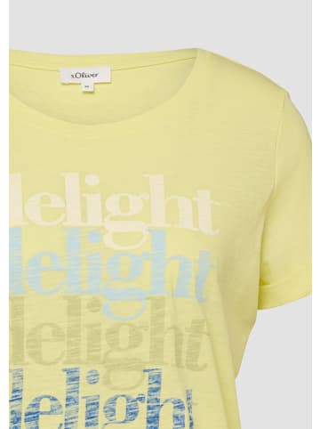 s.Oliver T-Shirt in 71D0_gelb