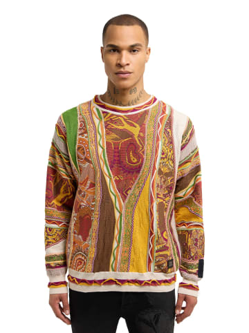 Carlo Colucci Strickpullover Deluggi in Gelb