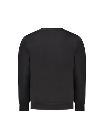 Rifle Schwarz Baumwolle Herren Sweatshirt