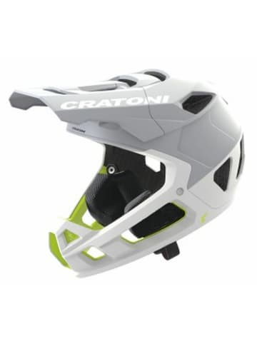 Cratoni Fullface - Helm Interceptor 2.0 in weiß matt