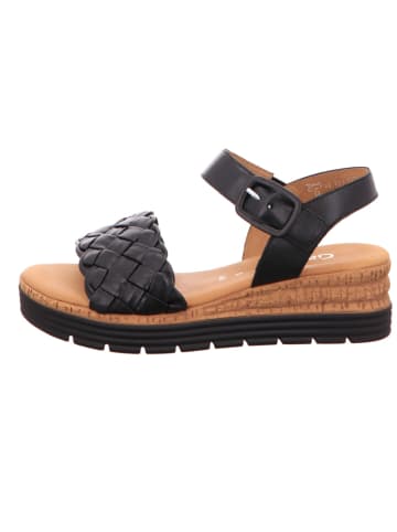 Gabor Plateau Sandalen für Damen in Schwarz