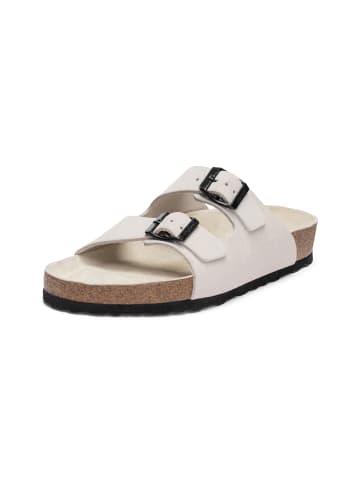VITAFORM Veloursleder Pantoletten in offwhite
