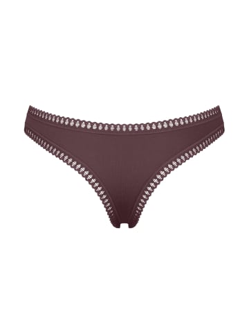 Sloggi String 3er Pack in Pink/Grün