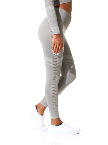 Stark Soul® Seamless Sport Leggings, High Waist in Grau