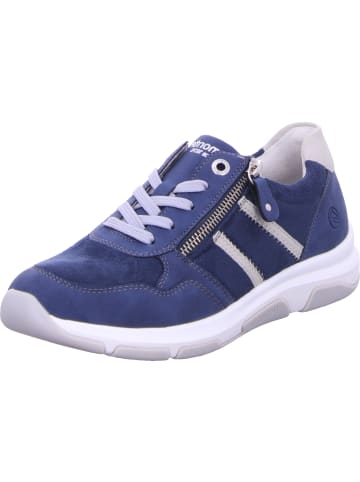 remonte Schnürhalbschuh in blau