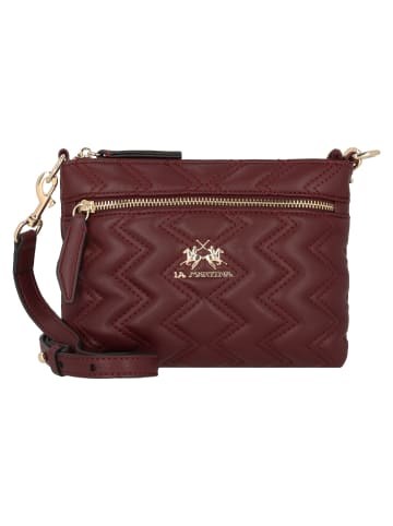 La Martina Angelina Schultertasche 21 cm in burgundy