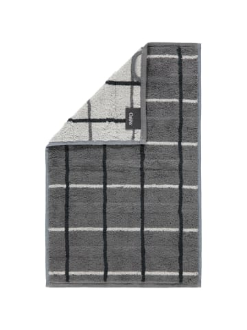 Cawö Waschhandschuh Noblesse Square 1079 77 in Anthrazit