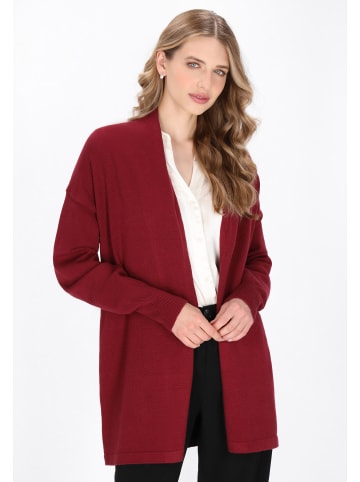 DreiMaster Women Cardigan in burgundy