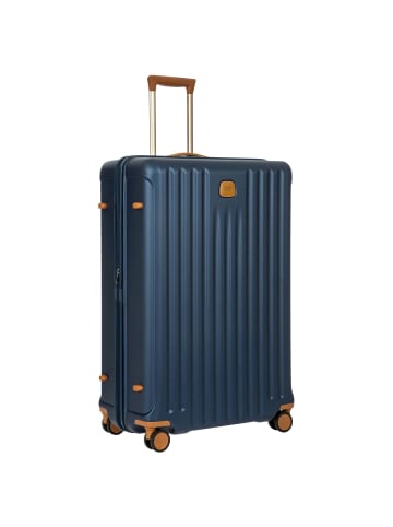 BRIC`s Capri - 4-Rollen-Trolley 81 cm (silver) in blau
