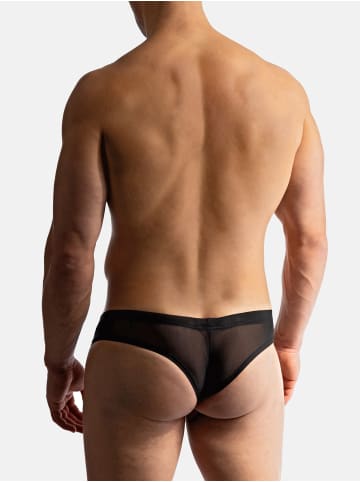 MANSTORE Slip M101 Cheeky Brief in Black