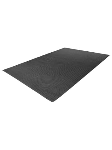 Vivorum Wohnzimmer Kurzflor Teppich Bandito 325 in dunkelgrau