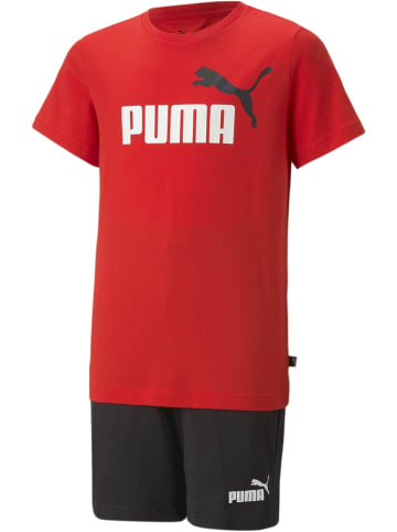 Puma Trainingsanzug "Short Jersey Set B" in Rot