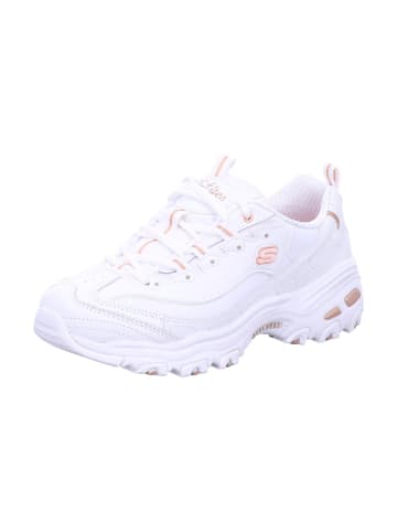 Skechers Damen- Schnürschuhe D"LITES - FRESH START in Weiß