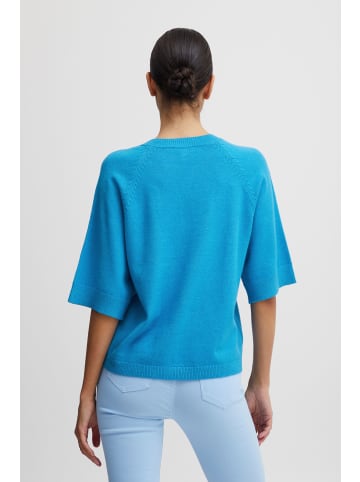 b.young Strickpullover BYNONINA LOOSE S JUMPER - 20813016 in blau