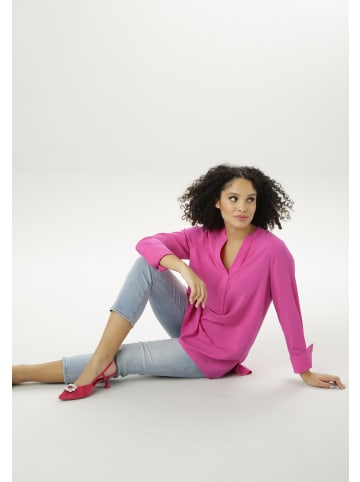 Aniston SELECTED Longbluse in pink