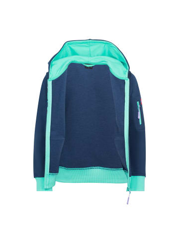 Trollkids Sweatjacke Sortland in aqua mint