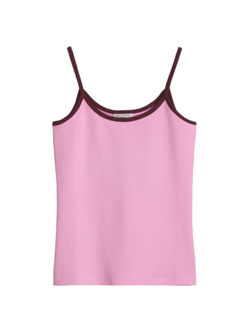 Marc O'Polo DENIM Top mit Struktur slim in Medium Pink