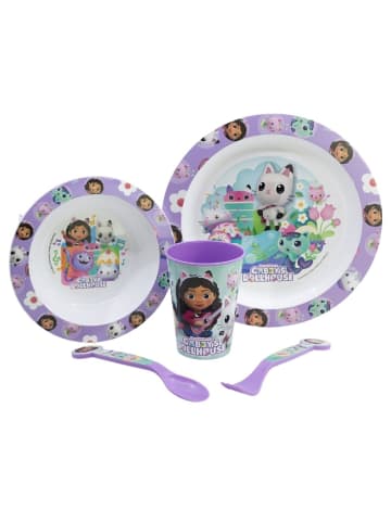 Gabby's Dollhouse Teller-Set 5-teiliges Kindergeschirr