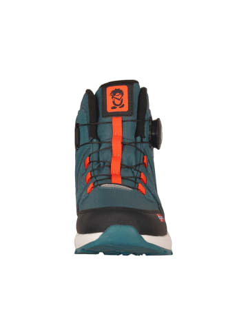 Trollkids Winterschuhe Mid Cut Bergen in stormy blue