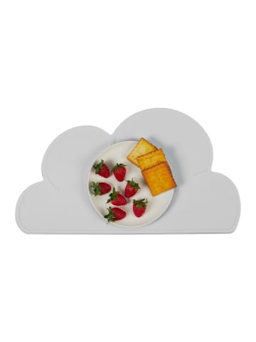 relaxdays Platzdeckchen Kinder in Hellgrau - (B)47 x (T)26,5 cm