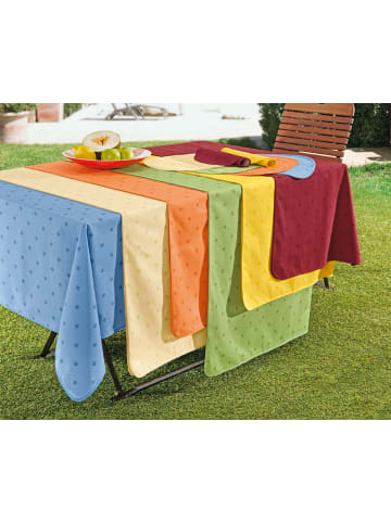 Erwin Müller Baumwollmischung Tischdecke Neuss in terra