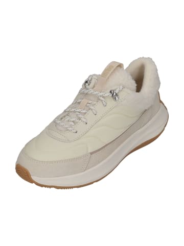 fitflop Sneaker Low F-MODE FLOW SHEARLING MIX in natur
