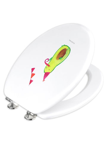 Mr. & Mrs. Panda WC Brille Avocado Party ohne Spruch in Weiß