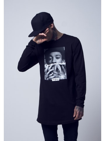 Mister Tee Longsleeve "Wiz Khalifa Half Face Longsleeve" in Schwarz