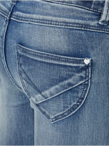 name it Mädchen Jeans mit Zierrissen in Blau