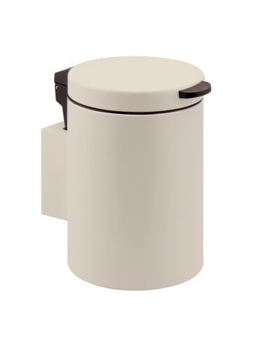 bremermann Wand-Kosmetikeimer 3 Liter beige ca. 16,5 x 24 x 23 cm (B/H/T)