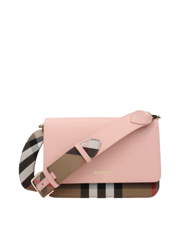 Pink Leder Umhängetasche