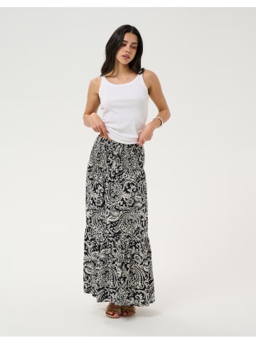 Kaffe Rock KAmaxi A-shape in Black Chalk Paisley