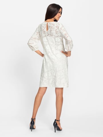 Heine Spitzenkleid in ecru