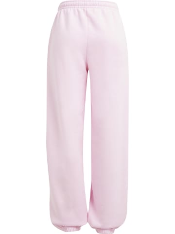 Mister Tee Mister Tee Real Queen EMB Ladies Fluffy Sweatpants in softpink