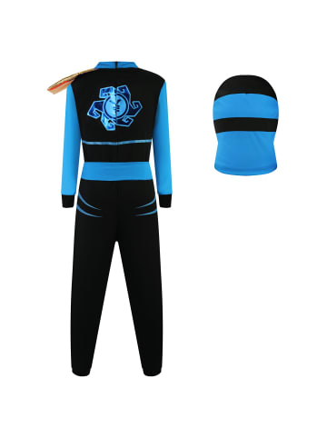 Katara Kostüm „Ninja Krieger“ in Blau