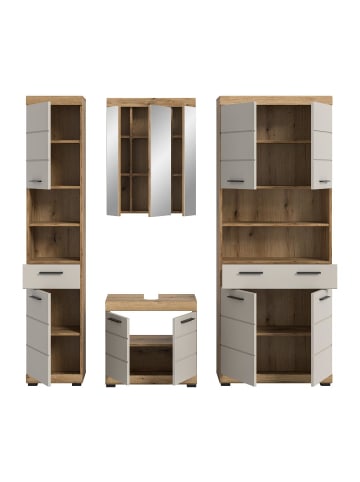 ebuy24 Badmöbelset Scout Kaschmir 201 x 34 cm