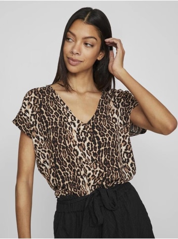 Vila T-Shirt in Black