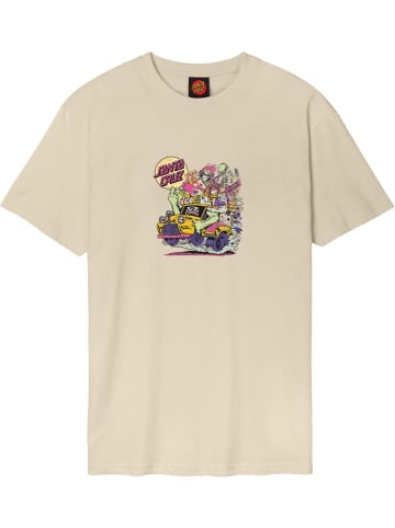 Santa Cruz T-Shirt "Johnson Beast Wagon T-Shirt" in Braun