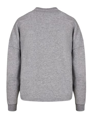 F4NT4STIC Oversize Sweatshirt Take It Easy in grau meliert