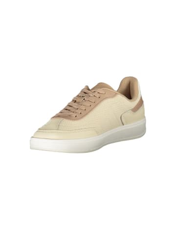 Tommy Hilfiger Beige Polyurethan-Sneaker