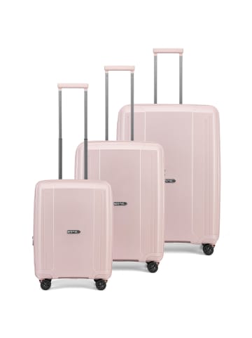Epic Anthem 4 Rollen Kofferset 3-teilig mit Dehnfalte in nebulapink
