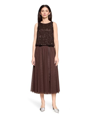 Vera Mont Bluse in schoko - 0002