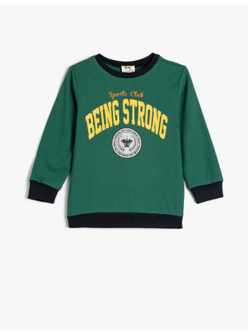 KOTON Sweatshirt in Grün