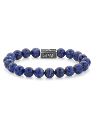 Rebel & Rose Armband Lapis Lazuli 925 in blau