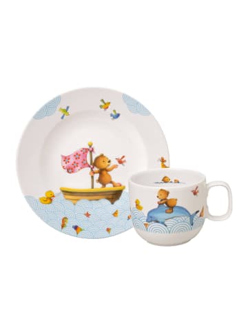 Villeroy & Boch 2er Set Frühstücksset Happy as a Bear in bunt