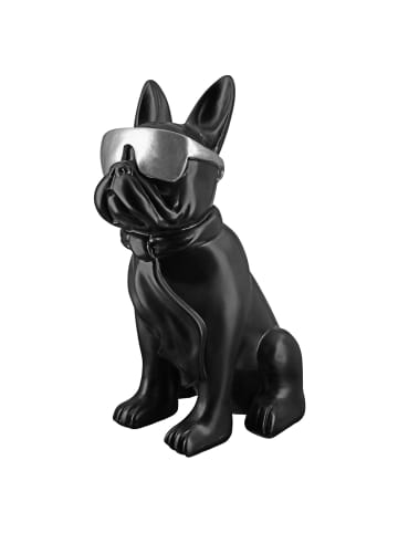 GILDE Figur Cool Dog schwarz - (H) 35 cm