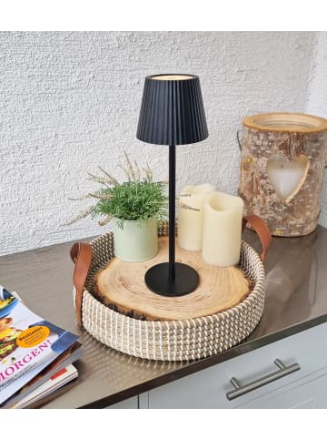Coen Bakker LED Tischlampe dimmbar Innen & Außen 27,5x9,5cm in Schwarz
