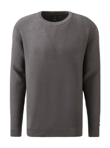 John Devin Strickpullover in grau