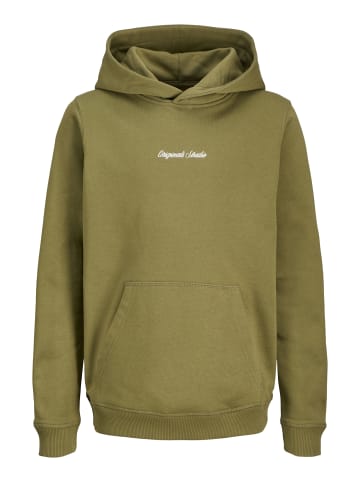 JACK & JONES Junior Hoodie 'Norrebro' in grün
