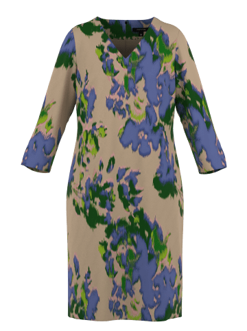 comma Kleid kurz in Beige